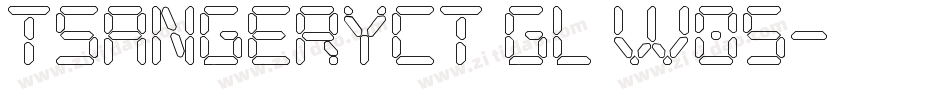 TsangerYCT GL W05字体转换